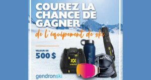 Gagnez de l'équipement de ski de 500 $