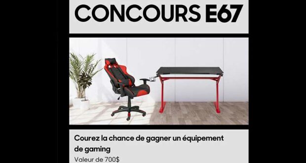 Gagnez un équipement de gaming de 700 $