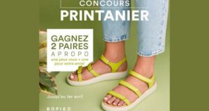 Remportez 2 PAIRES de chaussures APROPO