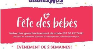 Circulaire Babies R Us du 18 avril au 1 mai 2024