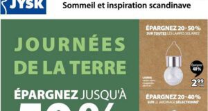 Circulaire Jysk du 25 avril au 1 mai 2024