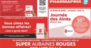 Circulaire Pharmaprix du 13 avril au 18 avril 2024