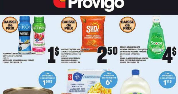 Circulaire Provigo du 2 mai au 8 mai 2024