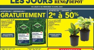 Circulaire Réno Dépôt du 4 avril au 10 avril 2024