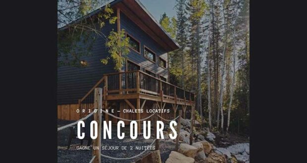 Gagne Un Séjour de 2 nuitées dans le Chalet de ton Choix