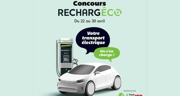 Gagnez 1 An de Recharge pour Véhicule Électrique