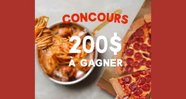 Gagnez 100$ en carte cadeau Topla + 100$ Pizza Salvatore