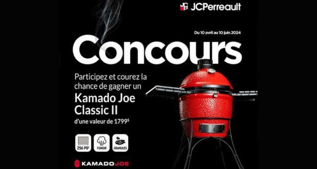 Gagnez Un barbecue Kamado Joe Classic II (1799 $)