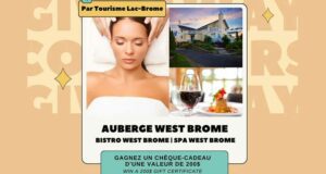 Gagnez un Chèque-cadeau Auberge West Brome de 200 $