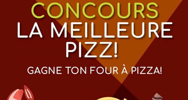 Gagnez un four à pizza d'une valeur de 600 $