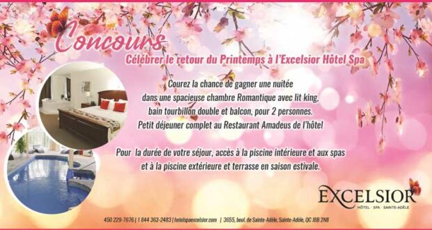 Gagnez un séjour à EXCELSIOR HÔTEL SPA