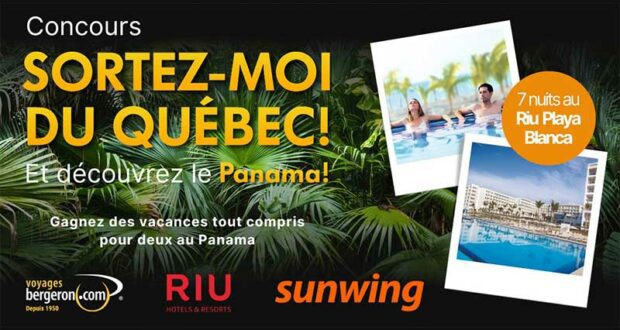 Gagnez un voyage de 7 nuits tout compris au Panama (3770 $)