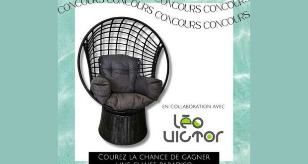 Gagnez une superbe chaise Paradiso de 899 $