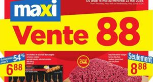 Circulaire Maxi du 16 mai au 22 mai 2024