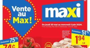 Circulaire Maxi du 30 mai au 5 juin 2024