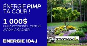 Gagnez 1000 $ à dépenser chez Rossignol Centre Jardin
