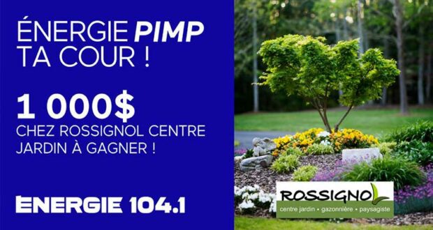 Gagnez 1000 $ à dépenser chez Rossignol Centre Jardin