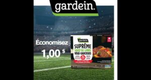 Économisez 1 $ sur n'importe quel produit Gardein Suprême