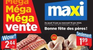 Circulaire Maxi du 13 juin au 19 juin 2024
