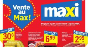 Circulaire Maxi du 6 juin au 12 juin 2024