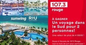 Gagnez 4 forfaits vacances dans le Sud (4000 $ chaque)