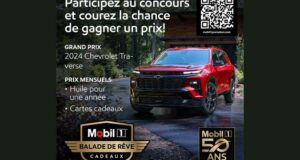 Gagnez une Chevrolet Traverse 2024