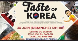 Taste of Korea in Laval & Montreal