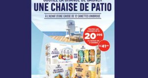 Gagnez 15 chaises de patio Unibroue de 193 $ chacune