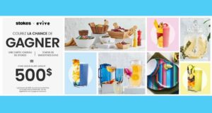 Gagnez 500 $ en cadeaux Stokes & Evive