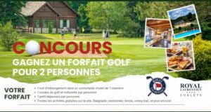 Gagnez un forfait Golf pour 2 personnes