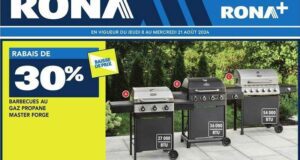 Circulaire Rona du 8 août au 21 août 2024