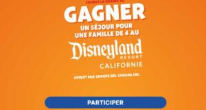 Gagnez un voyage pour 4 personnes en Californie (13 000 $)