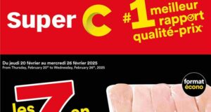 Circulaire Super C du 20 février au 26 février 2025