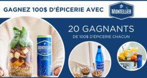 Gagnez 20 prix d'épicerie de 100 $ chacun