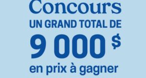 Gagnez 3 prix en argent de 3000 $ chacun