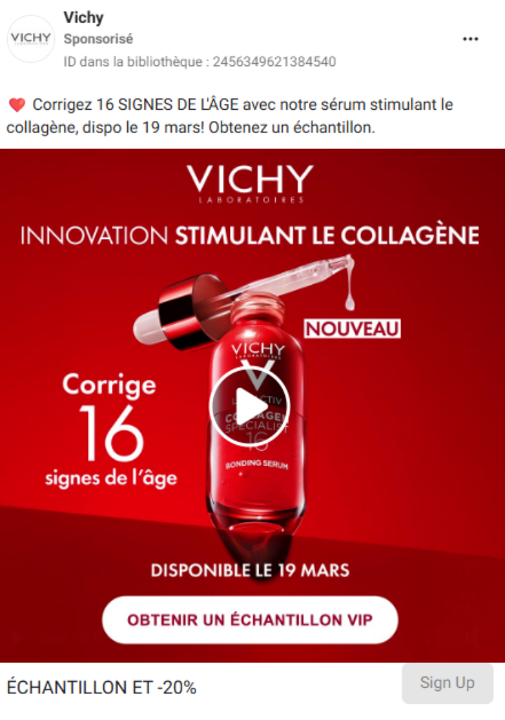 sérum Liftactiv Collagen Specialist 16 de Vichy