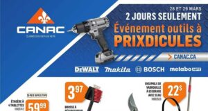 Circulaire Canac du 27 mars au 2 avril 2025