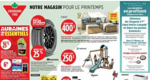 Circulaire Canadian Tire du 27 mars au 2 avril 2025