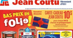 Circulaire Jean Coutu du 20 mars au 26 mars 2025