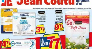 Circulaire Jean Coutu du 6 mars au 12 mars 2025