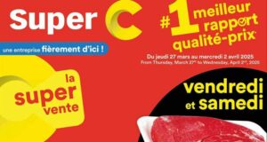 Circulaire Super C du 27 mars au 2 avril 2025