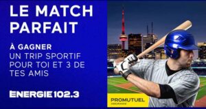 Gagnez un voyage de baseball à Toronto