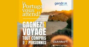 Gagnez un voyage pour deux au Portugal (8000 $)