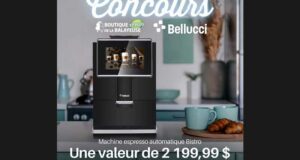 Gagnez une machine espresso Bellucci Bistro (2200 $)