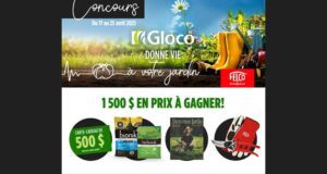 1500 $ en prix offerts par Gloco