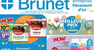 Brunet Circulaire du 24 avril au 30 avril 2025