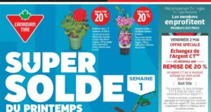 Circulaire Canadian Tire du 1 mai au 7 mai 2025