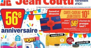 Circulaire Jean Coutu du 3 avril au 9 avril 2025
