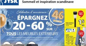 Circulaire Jysk du 24 avril au 30 avril 2025