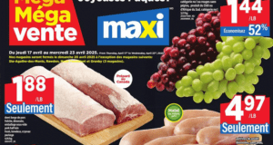 Circulaire Maxi du 17 avril au 23 avril 2025